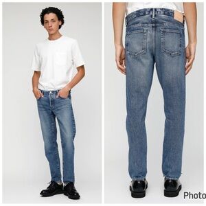 Moussy Vintage Carvers Slim Tapered Jeans‎ Blue Size 30